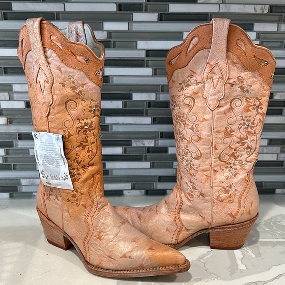 Frida cuadra Cowgirl boots, size 7 1/2 - Picture 6 of 16
